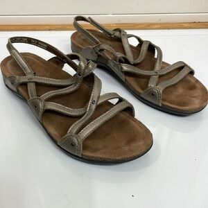 DANSKO Gold Gladiator Sandals